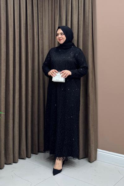 Şura Abiye / Elbise - Siyah