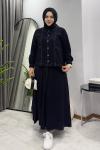 Tensel Daisy Takım - Siyah