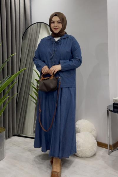 Tensel Kot Ada Takım - Lacivert