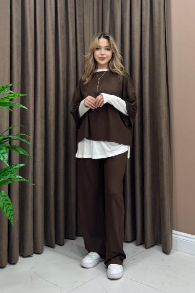 Üçlü Spor Takım - Kahve