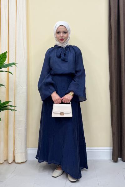 Viola Etekli Takım - Lacivert