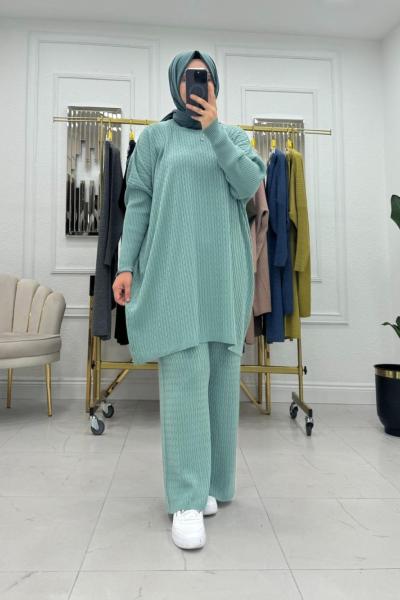 Winter Triko Takım - Mint