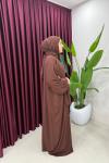 Namaz Elbisesi Kahverengi