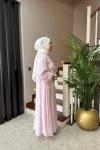 Riad Elbise Pembe