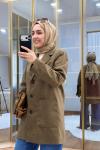 SÜET BLAZER CEKET Haki