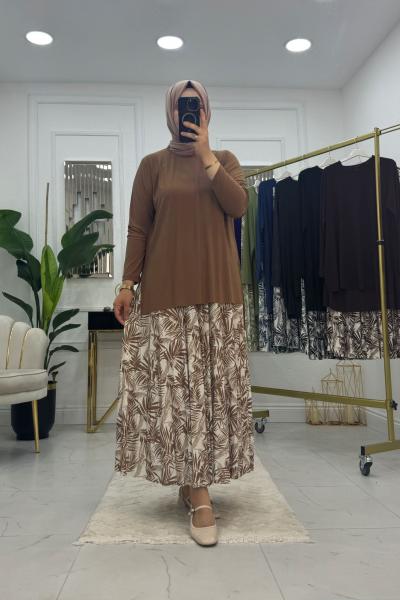 Reyhan Etekli Takım - Sütlü Kahve