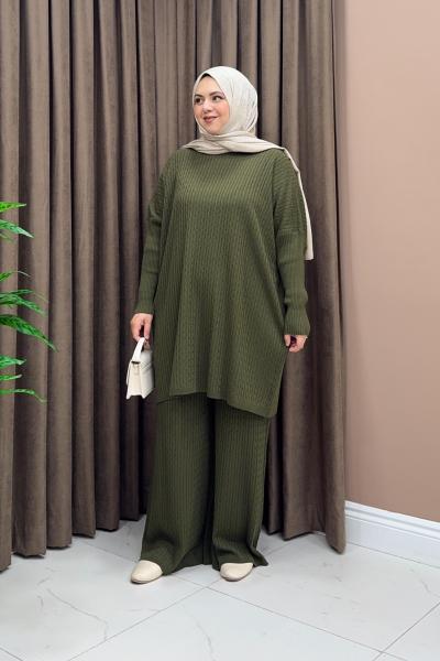 Winter Triko Takım - Haki